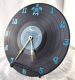 The Turtles "Happy Together"  Vinyl Record Clock - Recycled from damaged album