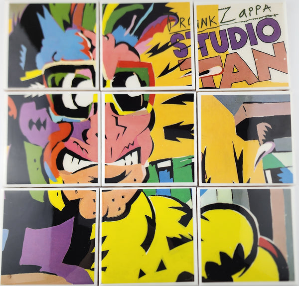 Frank Zappa Studio Tan Original Album Cover Coaster Set