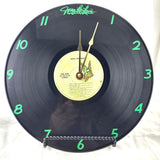 Jerry Lee Lewis Recycled Vinyl Record Clock made from a damaged vinyl record clock.  REAL album, not a reprint