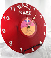 Nazz Nazz self-titled album Vinyl Record Clock - Recycled from damaged album