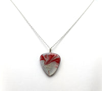 OSU inspired One of a Kind guitar Pick pendant