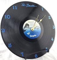 Pat Benatar "Crimes of Passion" Vinyl Record Clock - Recycled from damaged album