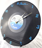 Pat Benatar "Crimes of Passion" Vinyl Record Clock - Recycled from damaged album