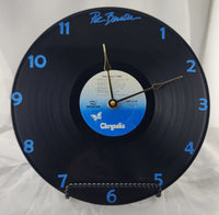 Pat Benatar "Precious Time" Vinyl Record Clock - Recycled from trashed album.