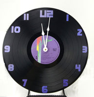U2 Vinyl Record Clock - Made from recycled vinyl