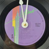 U2 Vinyl Record Clock - Made from recycled vinyl