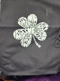 Draw String Backpack - Kiss Me I'm Irish Shamrock