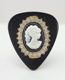 Cameo Guitar Pick Hat Pin One of a kind
