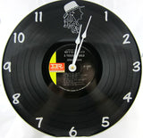 Johnny Winters, A Touch of Gold Vinyl Record Clock - Recycled vinyl record