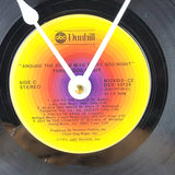 Three Dog Night Vinyl Record Clock - Recycled from damaged album