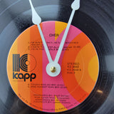 Cher Vinyl Record Clock - Made from recycled vinyl