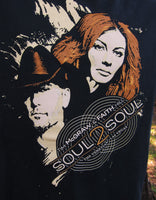 Vintage Faith Hill and Tim McGraw  Concert Shirt