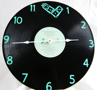 Fats Domino Vintage Vinyl Record Clock