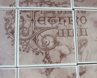Jethro Tull Album Sleeve Coaster - Tile Set - Recycled Vinyl Record