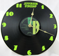 Jefferson Starship Nuclear Furniture Vinyl Record Clock