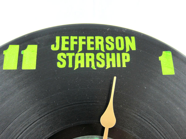 Jefferson Starship Nuclear Furniture Vinyl Record Clock