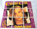 Culture Club - Tile Set - created from a damaged vinyl record - Boy George and the Culture Club