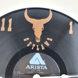 The Outlaws Album Hurry Sundown Vinyl Record Clock - made from the real album, not a reprint or a sticker